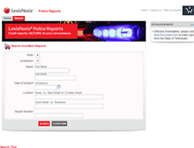 Tablet Screenshot of cmpdcrime.policereports.us